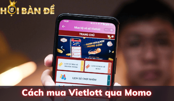 Hướng dẫn chi tiết cách mua Vietlott qua ví Momo