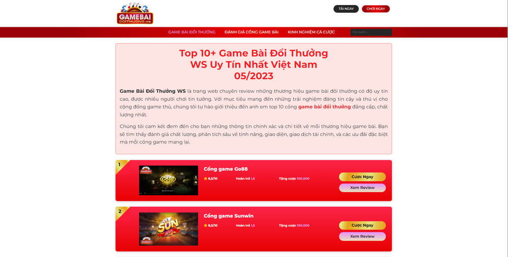 Game bài đổi thưởng WS là ai